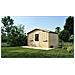 Casetta Da Giardino In Legno - 12.00m2 - 4.00x3.00m - 28mm - Colore: Naturale - Foto miniatura 1