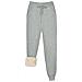 Pantaloni Da Jogging Invernali Da Donna Caldi Grigio Chiaro Xxl - Foto miniatura 1