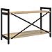 Libreria rovere sonoma 80 x 30 x 48.5 cm Legno multistrato - Foto miniatura 7