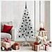 Albero di Natale con 150 LED con supporto Argento 150 cm PET - Foto miniatura 2