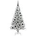 Albero di Natale con 150 LED con supporto Argento 150 cm PET - Foto miniatura 3