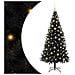 Albero di Natale con 300 LED con supporto Nero 180 cm PVC - Foto miniatura 1