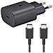 Samsung Caricabatterie Fast Charging Originale Rapido Casa Da Rete Usb-c Type C Ep-ta800 25w Black - Foto miniatura 4