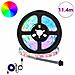 Striscia LED 12 pcs Nero e trasparente 950 mm Rame e plastica - Foto miniatura 2