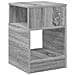 Tavolino Grigio Sonoma 30,5 x 30 x 45 cm Legno multistrato - Foto miniatura 7