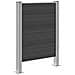 Recinzione Contenitore per Rifiuti Grigio 85 x 12 x 115 cm - Foto miniatura 5