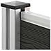 Recinzione Contenitore per Rifiuti Grigio 85 x 12 x 115 cm - Foto miniatura 6