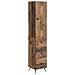 Set di armadi 2 pcs Legno antico 34,5 x 34,5 x 90 cm - Foto miniatura 1