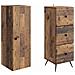 Set di armadi 2 pcs Legno antico 34,5 x 34,5 x 90 cm - Foto miniatura 3