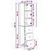 Set di armadi 2 pcs Legno antico 34,5 x 34,5 x 90 cm - Foto miniatura 8