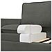 Set di divani 2 pcs Grigio Scuro Tessuto - Foto miniatura 6