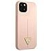 Guess Guhcp13msltgp Custodia Per Iphone 13 6,1 Rosa /rosa In Silicone A Forma Di Triangolo - Foto miniatura 3