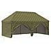 Tendone con 4 Pareti Laterali 2,9 x 5,8 m Camouflage Militare - Foto miniatura 1