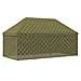 Tendone con 4 Pareti Laterali 2,9 x 5,8 m Camouflage Militare - Foto miniatura 3