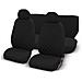 Coprisedili per Auto Trapuntato Made in Italy Fodera Universale Nero - Foto miniatura 1