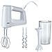 Hm3105wh-sbattitori -sbattitore 500w 5vel+turbo C / Acc. Blender Bianco - Foto miniatura 3