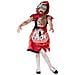 Costume Bambina Cappuccetto Rosso Zombie 7 A 9 Anni - Foto miniatura 1
