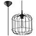 Lampada A Sospensione A Soffitto Con Gabbia A 1 Luce Nera, E27 - Foto miniatura 1