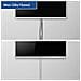 Eu 1d3015a Eh Mini Trunking Cavo Elettrico Management Solution Autoadesivo Cord Cover - 30mm (w) X 15mm (h) - Effetto Alluminio (1-metri Di Lunghezza)  - Foto miniatura 4