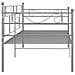 Telaio Divano Letto Grigio In Metallo 90x200 Cm - Foto miniatura 6