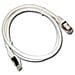 Cable RJ45 Cat6 1.0 m White 1m Bianco cavo di rete - Foto miniatura 1