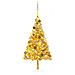 Set Albero Natale Artificiale con LED e Palline Oro 180 cm PET - Foto miniatura 1