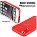 Custodia Compatibile Con Apple Iphone 6 / 6s In Rosa Opaco - Coperchio Protettivo In Silicone Tpu Flessibile E Con Protezione Per La Fotocamera - Foto miniatura 3