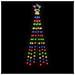 Albero di Natale a Cono Colorato 108 LED 70x180 cm - Foto miniatura 3