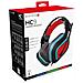 HC-9 Cuffia stereo cablata blu e rossa per Switch /Switch Lite, PC, Mac e cellulare - Foto miniatura 2