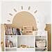 Libreria Per Bambini Scaffale Con 8 Scomparti Aperti Scaffale Per Giocattoli Bianco 106x30 X104cm Kmb55-w - Foto miniatura 3
