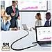 Adattatore Video 5 Metri Da Hdmi Maschio Verso Dvi Femmina, Full Hd 1080p - Foto miniatura 5