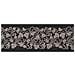 Tappeto Passatoia Tessuto Jacquard Linea Emozioni Disegno Amour Nero 57x500 Nero - Foto miniatura 1