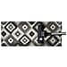 Tappeto Arredo Antiscivolo Camera Salotto Disegno Astratto Geometrico Avana By Suardi 175x240 Nero - Foto miniatura 5