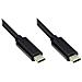 Alcasa Gc-m0113 Cavo Usb 1 M Usb 3.2 Gen 1 (3.1 Gen 1) Usb C Nero - Foto miniatura 1