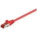 Goobay Cat 6-1000 Sstp Pimf Red 10m Cavo Di Rete Rosso - Foto miniatura 1