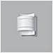 Lampada A Parete Hestia Bianco Sl. 0980 - Moderno Lampade Da Parete Bianco 23x21x8.5 Cm - Foto miniatura 2