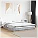 Giroletto Luci Led Grigio Cemento 150x200 Cm Legno Multistrato - Foto miniatura 1