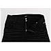 Jeans Slim Fit Slouchy In Cotone Nero - W26 - Foto miniatura 5