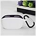 Custodia Per Jbl Wave 100tws Con Moschettone - Cover Protettiva In Silicone Morbido White - Foto miniatura 4