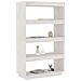 Libreria /divisorio Bianco 80x35x135 Cm Legno Massello Di Pino - Foto miniatura 3