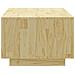 Lusso Casadino -  Tavolino Da Salotto 110x50x33,5 Cm In Legno Massello Di Pino - Foto miniatura 5