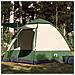 Tenda da Campeggio Cabina 4 Persone Verde a Rilascio Rapido - Foto miniatura 1