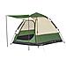 Tenda da Campeggio Cabina 4 Persone Verde a Rilascio Rapido - Foto miniatura 6