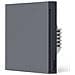 Interruttore A Parete Intelligente Zigbee A Un Pulsante H1 Neutro, Grigio - Foto miniatura 1