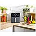 Easy Fry Mega EY855BE0 friggitrice Singolo 7,5 L Indipendente 2020 W Friggitrice ad aria calda Grigio - Foto miniatura 3