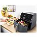 Easy Fry Mega EY855BE0 friggitrice Singolo 7,5 L Indipendente 2020 W Friggitrice ad aria calda Grigio - Foto miniatura 10