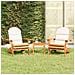 Set Salotto da Giardino Adirondack 3pz Legno Massello di Acacia - Foto miniatura 2