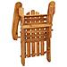 Set Salotto da Giardino Adirondack 3pz Legno Massello di Acacia - Foto miniatura 6