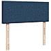 Giroletto a Molle con Materasso Blu 120x190 cm in Tessuto - Foto miniatura 7