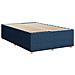 Giroletto a Molle con Materasso Blu 120x190 cm in Tessuto - Foto miniatura 8